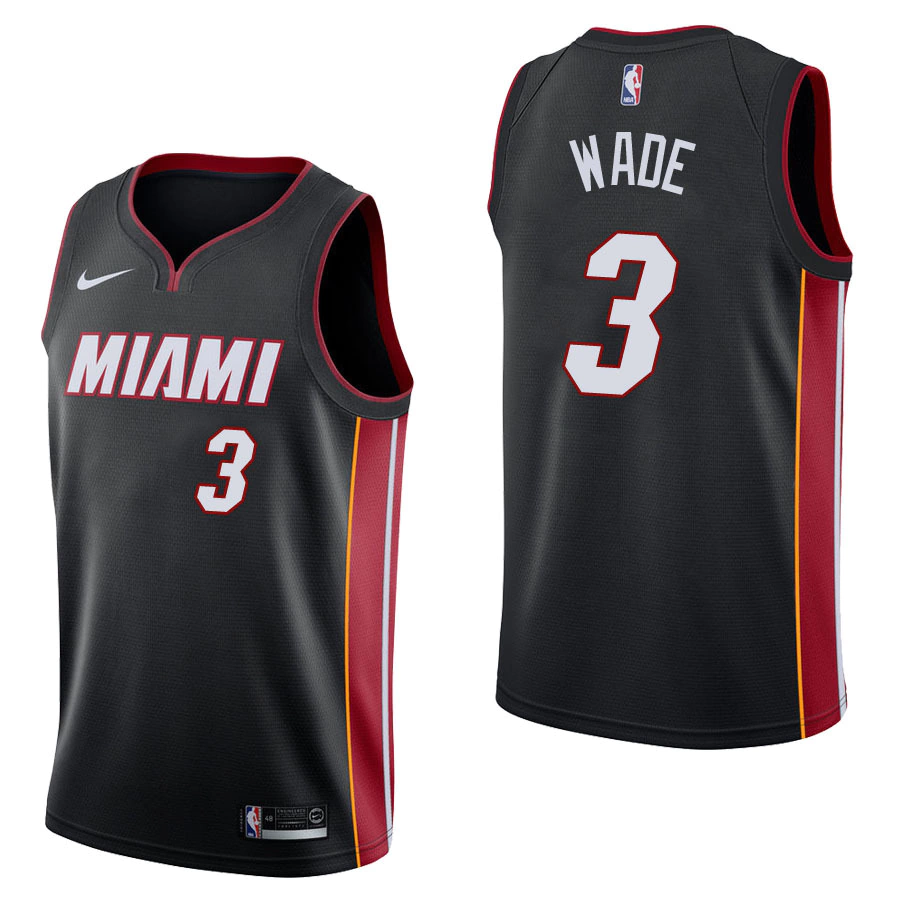 regata-nba-nike-swingman-miami-heat-preta-wade-3-1024-1024 Regata NBA Swingman Miami Heat Preta Wade #3