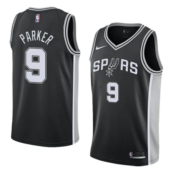 Regata NBA  Swingman San Antonio Spurs Preta Parker #9