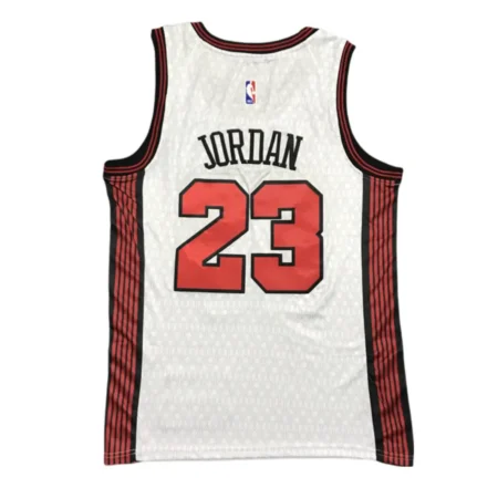 Regata NBA Swingman Chicago Bulls Branca 22-23 Jordan #23