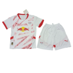 Kit Infantil RB Leipzig Branca I Home 2024/25 Unissex