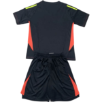Kit Infantil Real Madrid Preta Goleiro 2024/25 Unissex