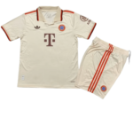 Kit Infantil Bayern de Munique Third III bege 2024/25 Unissex