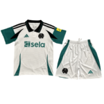 Kit Infantil do NewCastle Branca Third III 2024/25 Unissex