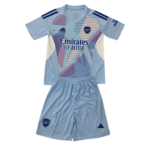 Kit Infantil Arsenal Azul Goleiro 2024/25 Unissex