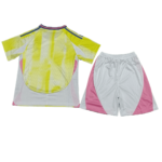 Kit Infantil Juventus Amarela Away Reserva II 2024/25 Unissex