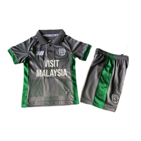 Kit Infantil Cardiff Reserva Cinza II 2024/25 Unissex