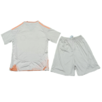 Kit Infantil Reserva Roma Branca/Laranja I 2024/25 Unissex