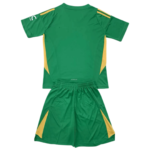 Kit Infantil Manchester United Verde Goleiro 2024/25 Unissex