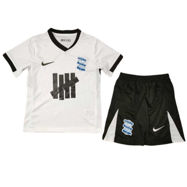 Kit Infantil Reserva Birmingham City Branca II 2024/25 Unissex