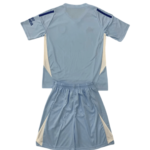 Kit Infantil Arsenal Azul Goleiro 2024/25 Unissex