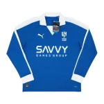 Camsia-al-hilal-Azul-67-Anos-24-25-retro-manga-longa