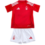 Kit Infantil Nottingham Forest Vermelha Titular I 2024/25 Unissex