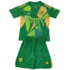 Kit Infantil Arsenal Verde Goleiro 2024/25 Unissex