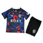 Kit Infantil Rangers Azul Escura III Third 2024/25 Unissex