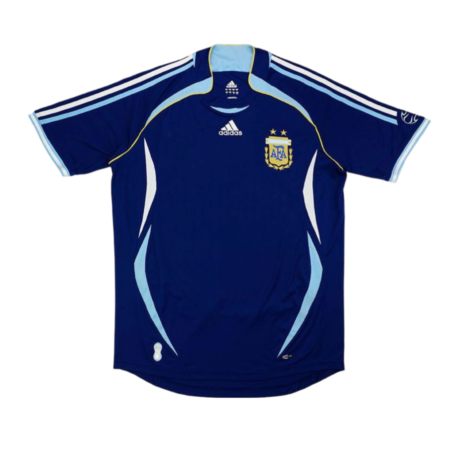 Camisa da Argentina Azul Escura Away 2006 Masculina