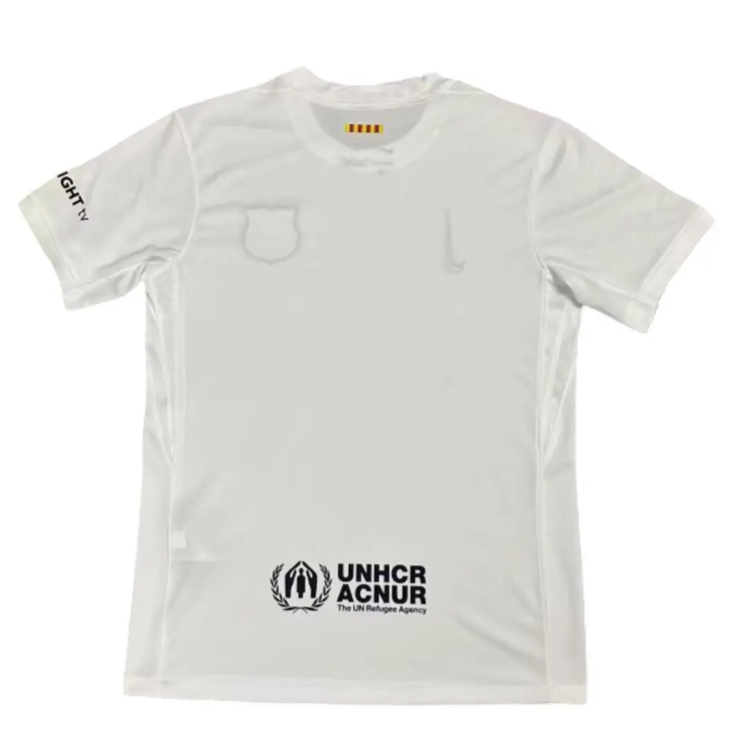 camisa-barcelona-branca-especial-ea-2024-25-masculina- Camisa do Barcelona Branca Especial 2024/25 Masculina