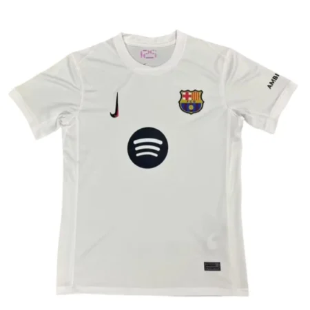 Camisa do Barcelona Branca Especial 2024/25 Masculina