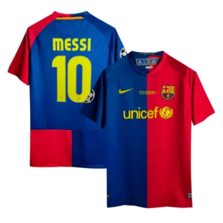 CaCamisa Barcelona Messi #10 Final UCL Home I 2009
