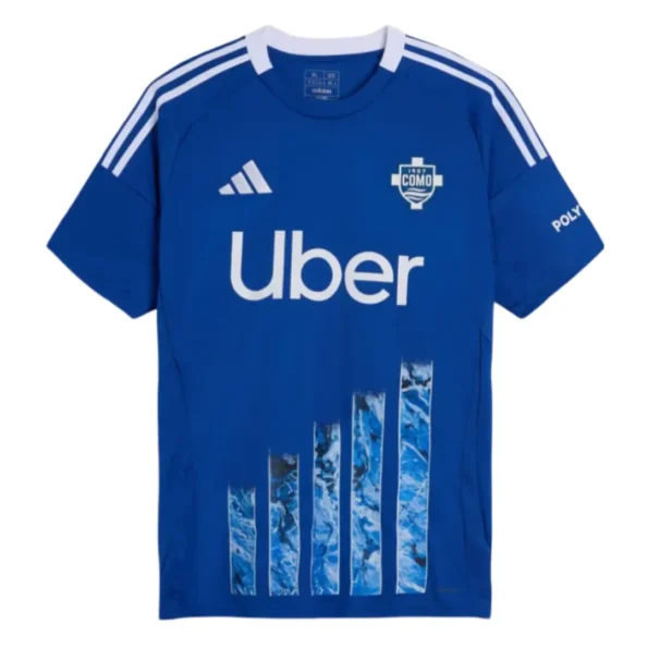 Camisa do Como Calcio Azul Home I 2024/25 Masculina