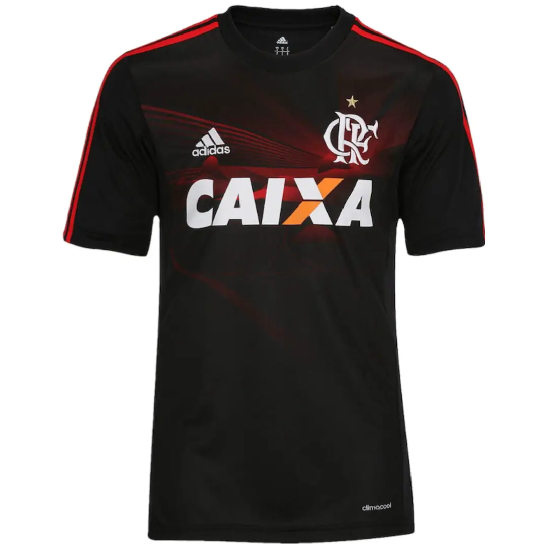 Camisa Flamengo Preta Caixa III 2013/14 Masculina Malta esportes