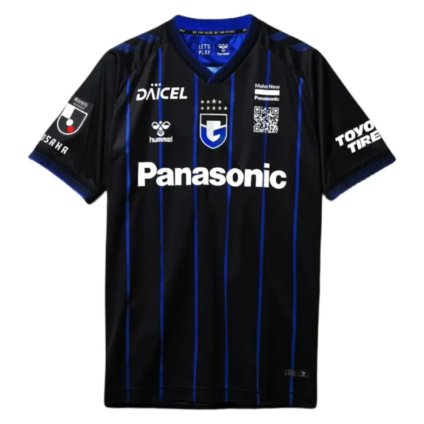 Camisa Gamba Osaka Azul Home I 2024/25 Masculina