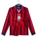 camisa-inglaterra-vermelha-away-ii-1998-manga-longa-