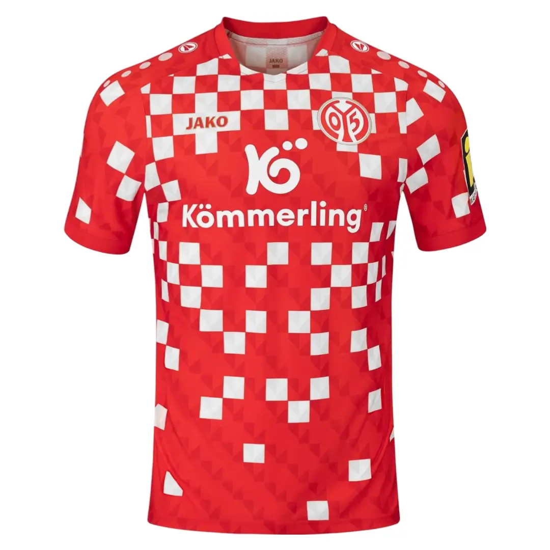 camisa-maiz-05-vermelha-home-i-2024-25-masculina Camisa Mainz 05 Vermelha Home I 2024/25 Masculina