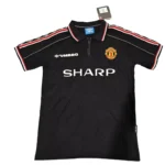 camisa-manchester-united-away-preta-sharp-retro