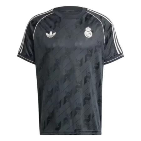 Camisa Real Madrid Cinza Lifestyle Adidas Originals 2024/25 Masculina