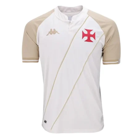 Camisa Vasco 100 Anos Bege Terceira 2024/25 Masculina