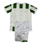 Kit Infantil Titular Córdoba FC Branca/Verde I 2024/25 Unissex