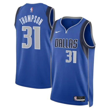 Regata NBA Icon Swingman Dallas Mavericks Azul Escuro Thompson #31