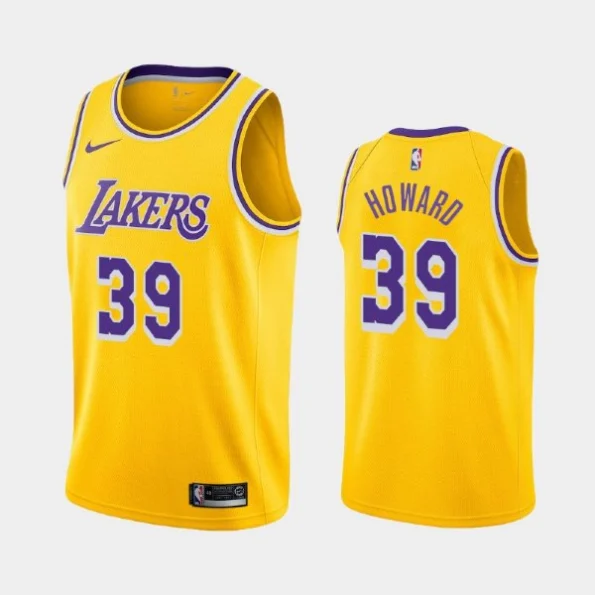 Regata NBA Icon Swingman Los Angeles Lakers Amarela Howard #39