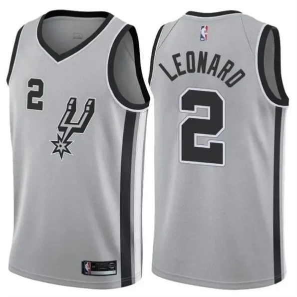 Regata NBA Swingman Statement San Antonio Spurs Cinza 18-19 Leonard #2