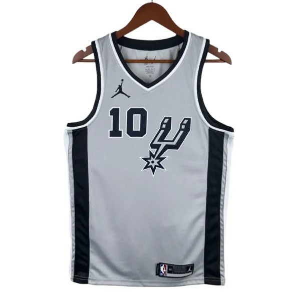 Regata NBA Swingman Statement San Antonio Spurs Cinza 18-19 Sochan #10