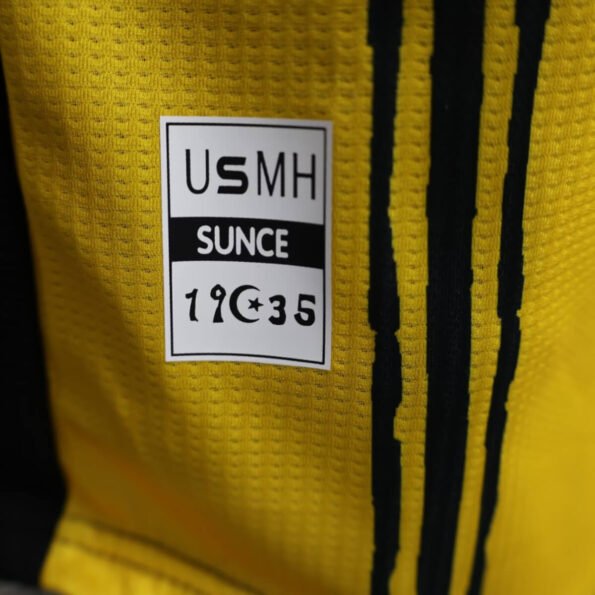 Camisa USM El Harrach Amarela Home 2024/25 Masculina