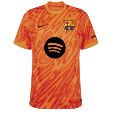 Camisa Barcelona Goleiro Laranja 2024/25 Masculina