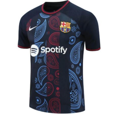 Camisa Barcelona Pré-Jogo Azul 2024/25 Masculina