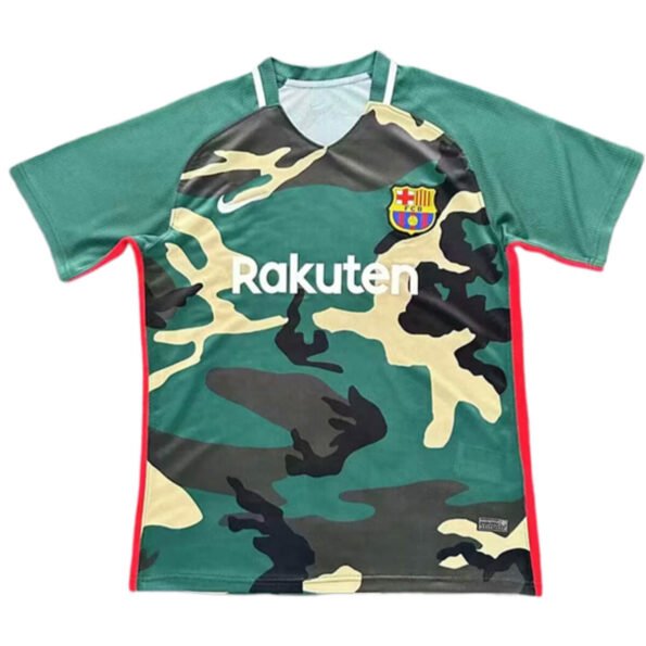 Camisa Barcelona Verde Especial Exército 2024/25 Masculina