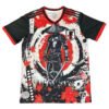 Camisa Bushido Anime Japão Especial Preta/Vermelha Masculina