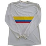 camisa-colombia-100-anos-branca-manga-longa-2024