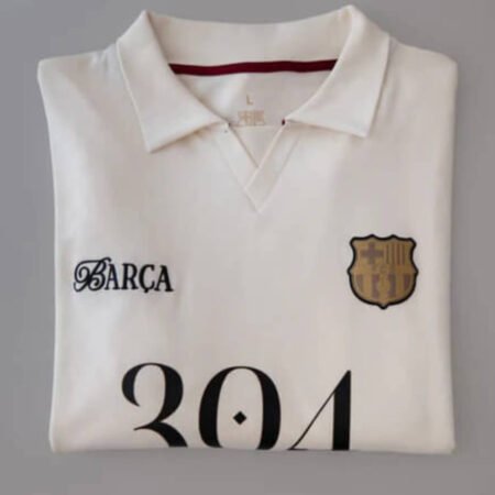 Camisa Especial Lamine Yamal 304 Barcelona Branca Polo