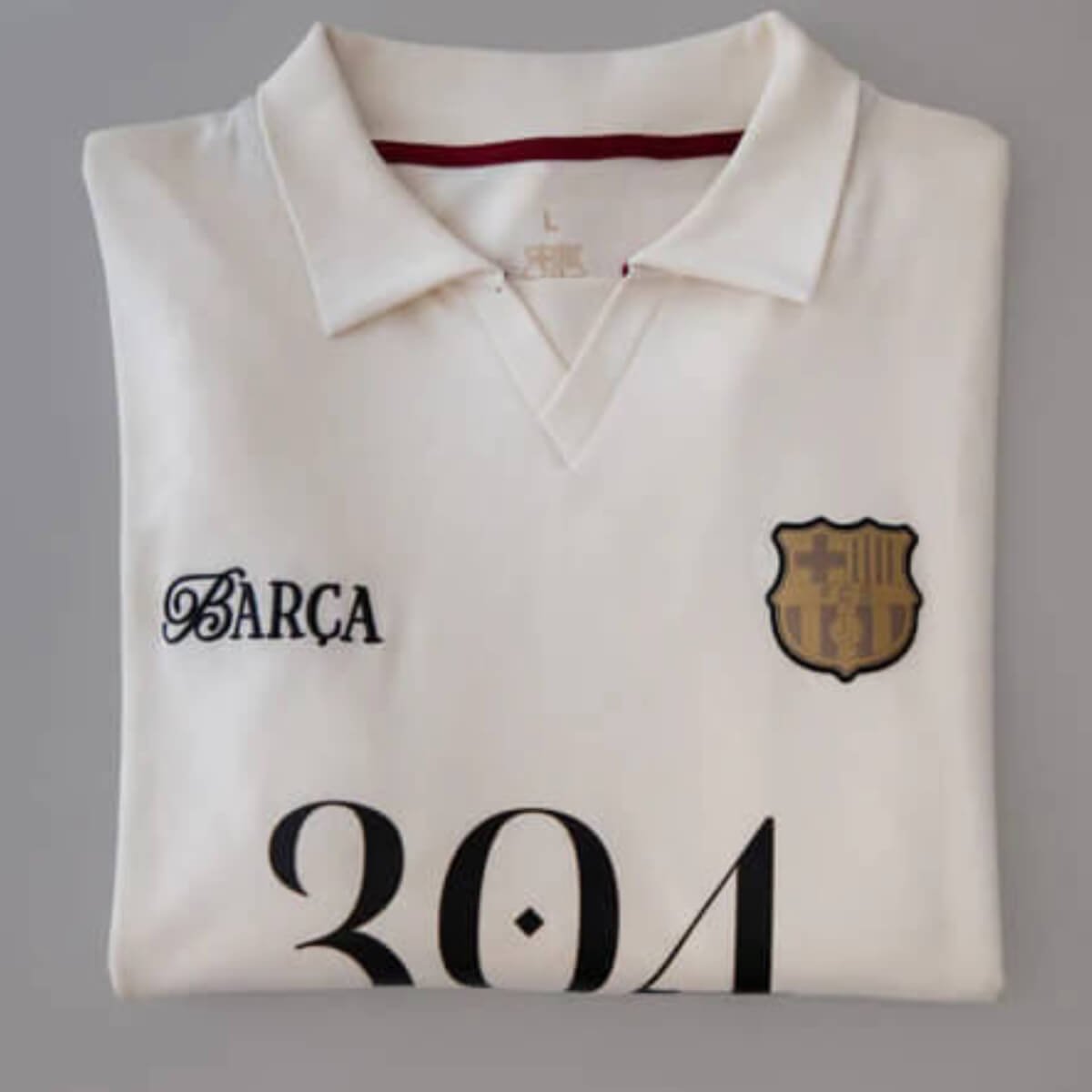 camisa-especial-lamine-yamal-304-barcelona-branca-2024-polo Camisa Especial Lamine Yamal 304 Barcelona Branca Polo