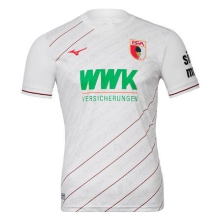 Camisa Augsburg Branca Home 2024/25 Masculina