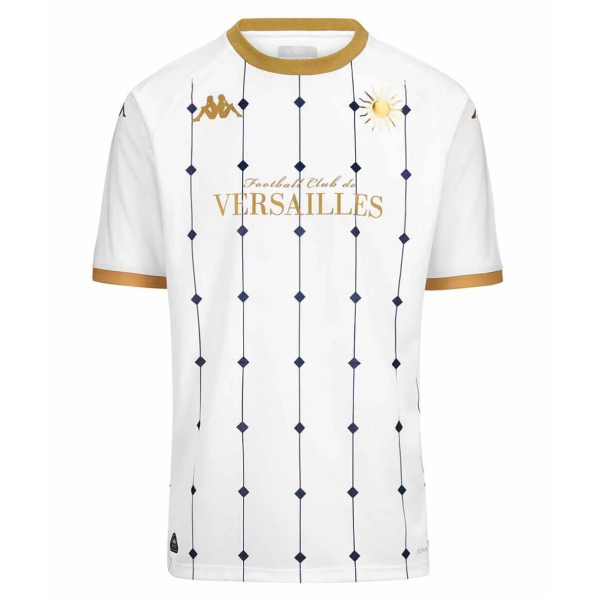Versailles 4th Tシャツ Camisa FC Versailles Branca Away 2024/25 Masculina - Malta esportes