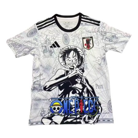 Camisa Luffy Anime Japão Branca Especial Masculina
