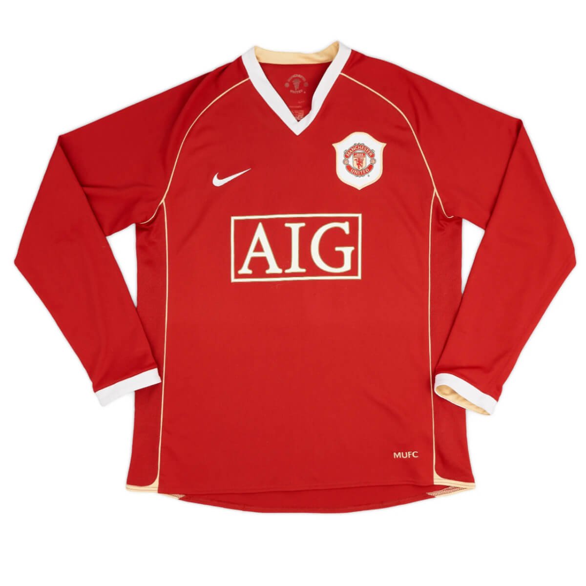 camisa-man-utd-home-vermelha-2006-manga-longa Camisa Manchester United Home Vermelha 2006 Manga Longa