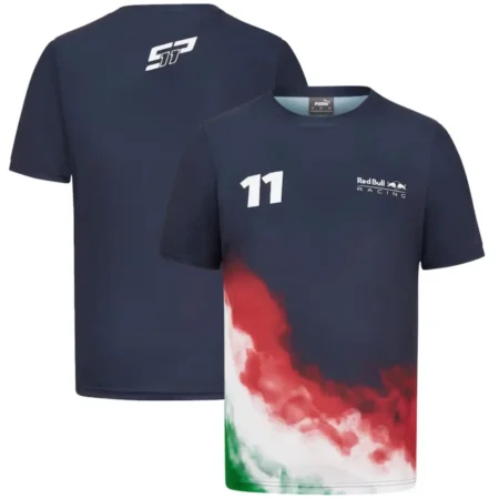 Camisa Oracle Red Bull Racing Sergeio Perez Especial México