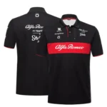 camisa-polo-alfa-romeo-f1-team-preta-masculina