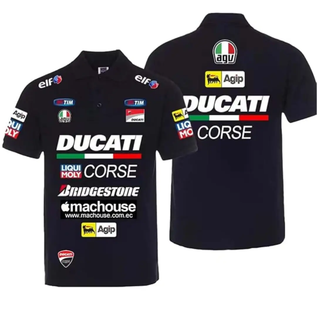 camisa-polo-ducati-motogp-azul-escuro-masculino Camisa Polo Ducati Moto GP Azul Escuro Masculina